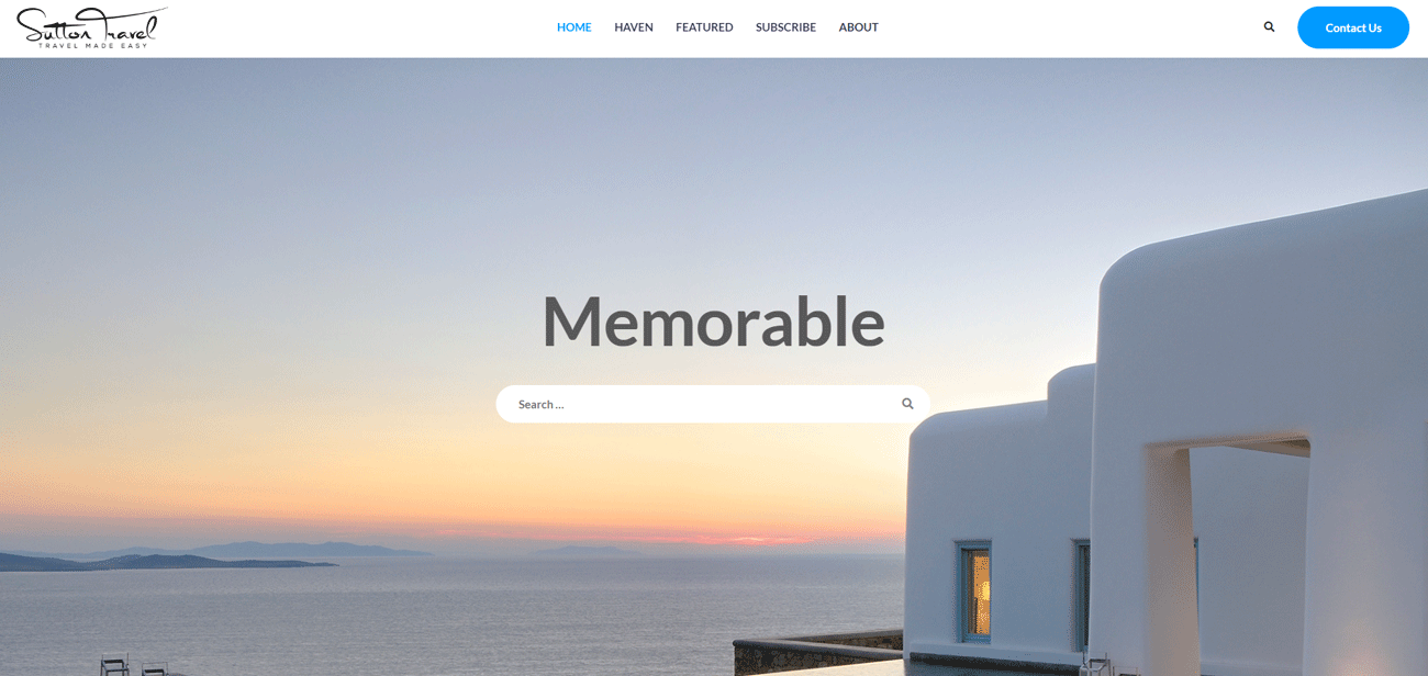 Sutton Travel Home Sutton Travel Home